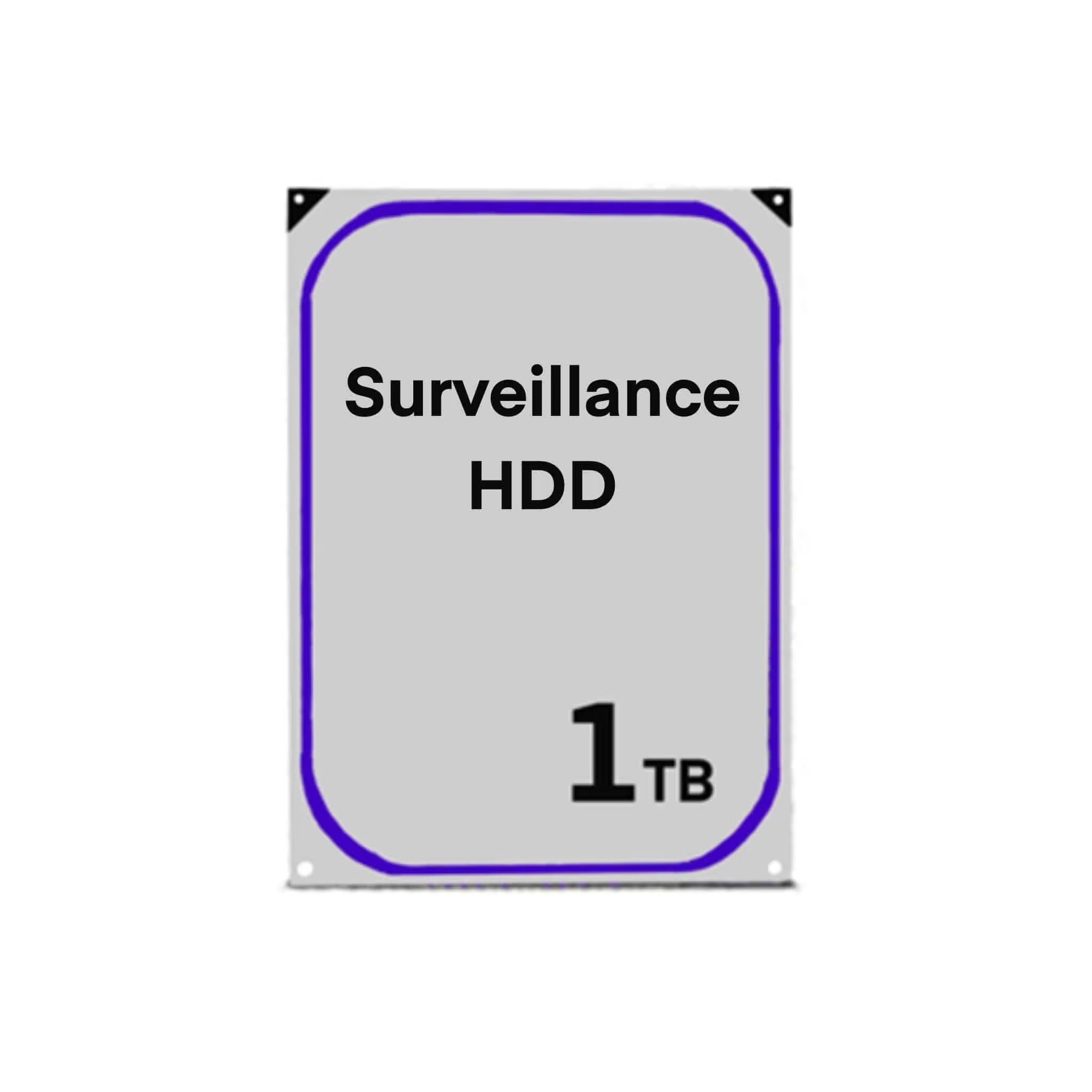 1TB Surveillance Hard Drive 3.5" SATA3