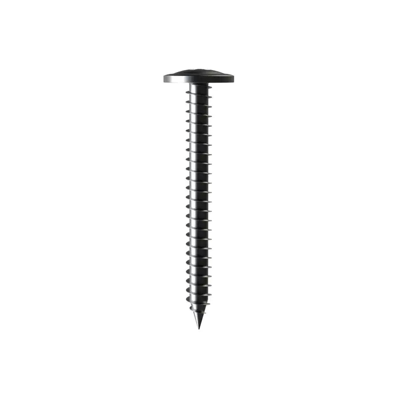 8g x 25mm Button Head Galvanised Needle Point Screws (Pk 200)