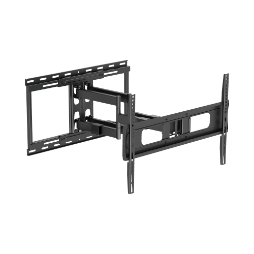 Heavy-Duty Full-Motion TV Wall Mount with Lateral Shift Wall Plate 37''-86''