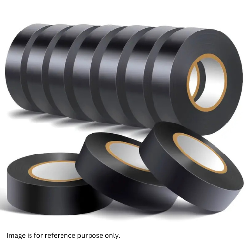 Black PVC Insulation Tape (Pack of 10)