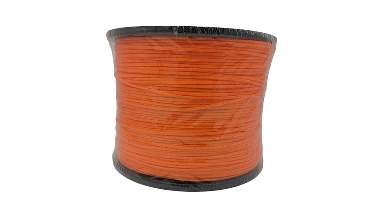 NBN Pull Line Orange Rope 3mm x 1000M | Strength 90kg