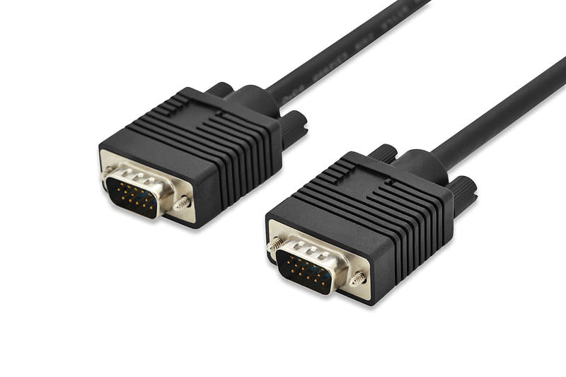 Premium VGA/SVGA Cable Male to Male 15 Pin | Ripper Online