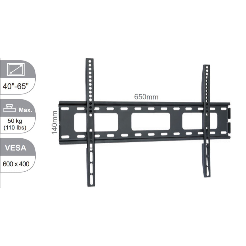 tv wall mount bracket for up to 65 inch